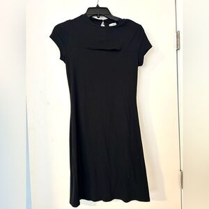 love, Fire Black Mini Dress